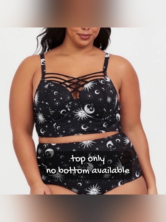 torrid Other - arcane swim top 🌛